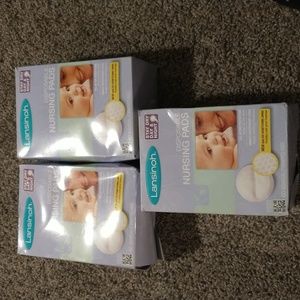 Lansinoh Disposable Nursing Pads. 2 full boxes, 1 opened with approximately 35